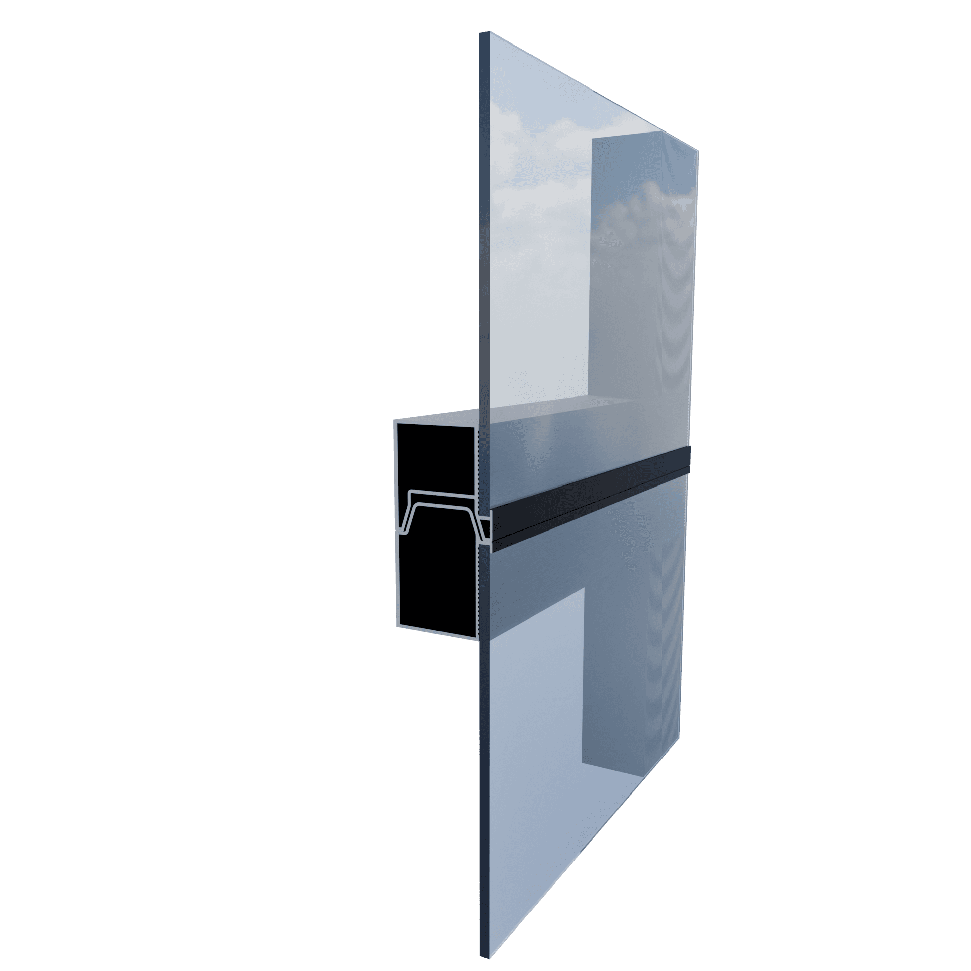 VisionView 380 panel cross-section