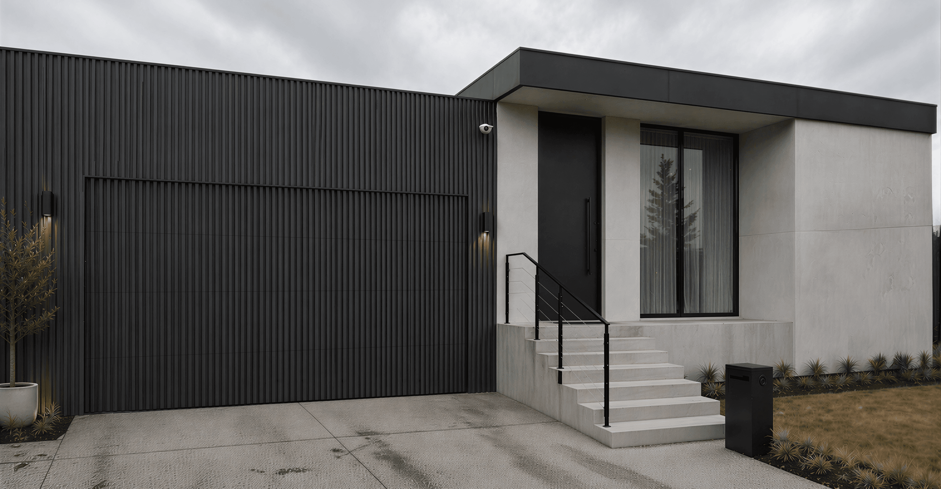Slatted Door